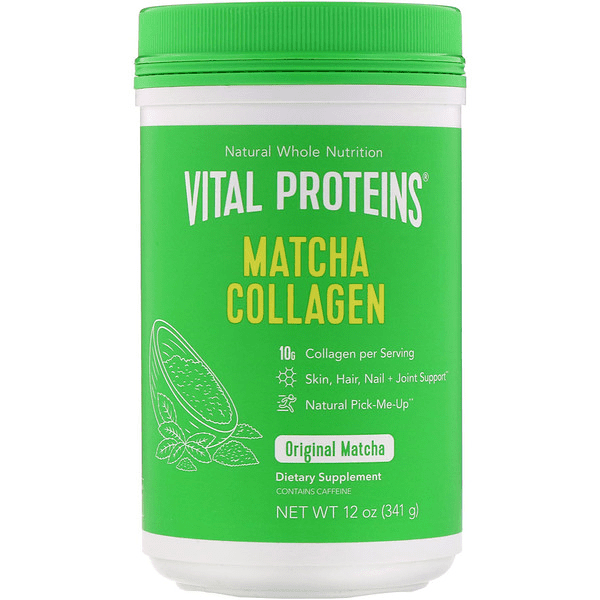 Matcha Collagen by Vital Proteins – Best powder supplement for rapid hair growth